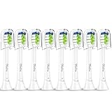 Replacement Sonicare Brush Heads DiamondClean Toothbrush Heads for Philips Sonicare Electric Toothbrush, 8 Pack by Ofashu