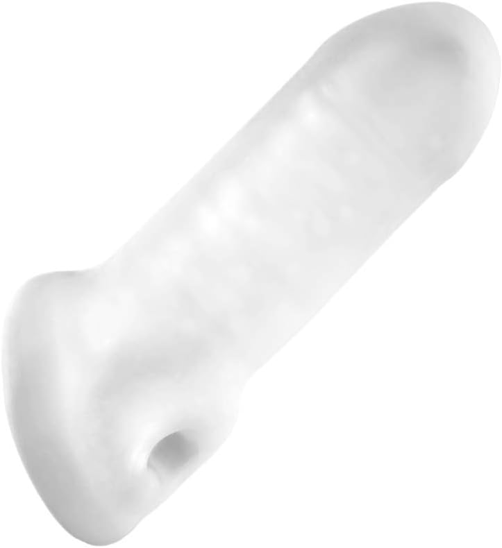 PerfectFitBrand - Fat Boy - Original Penis Extender Sleeve - Ultra Fat 5.5 Inch - Clear, Transparent