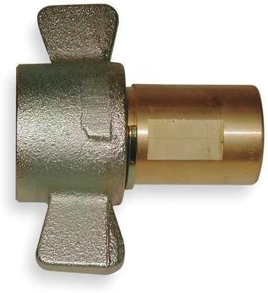 Parker 6125-12 Valved Hyd Quick Coupler w/Wingnut 3/4 NPT Female