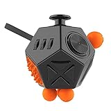 Fidget Cube 12 Sided Fidgeters Dice Relieve Anxiety Stress Attention Toy for Children and Adults