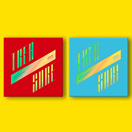 KQ ATEEZ - Treasure EP.3 : One to All [Random ver.] CD+104p Photobook+3Photocard+8Postcard+On Pack Poster+Sticker+Double Side Extra Photocards Set