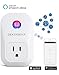 DEKINMAX WiFi Smart Plug Outlet,Compatible with Alexa Echo,Wireless Energy Monitoring Socket with Timing Function,Remote Control Light Switch,Control Your Devices from Anywhere , No Hub Required