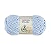 BERNAT Baby Blanket Yarn, 3.5oz, 6-PACK (Baby Blue 03202)