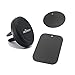 Roberly Matte Aluminum License Plate Frame with Black Screw Caps, 2Pcs 2 Holes Black Licenses Plates Frames, Car Licenses Plate Covers Holders for US Vehicles