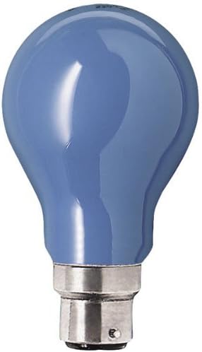 GLS 240V 25W B22d BLUE [Energy Class E]
