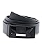 Under Armour Men's Reversible PU Leather Golf Belt, Black/Black, 32