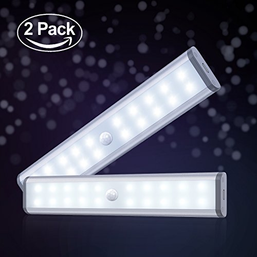 Buy MOSTON 2 Pack Under Lighting, 20 LED Cordless Motion Sensor