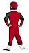 Power Rangers Ninja Steel Toddler Muscle Costume, Red, Small (2T)