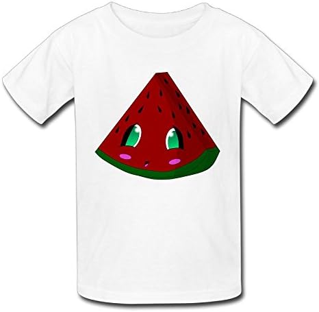 Hoeless WatermelonToddler Short Sleeve TeeCozy Shirt 24 Months White