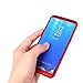REDELEPHAN Compatible with Galaxy S8 Case，Full Body Protection Ultra-Thin Hard PC Case with A Soft HD Screen Protector Anti Scratch Cover for Galaxy S8 (Red)
