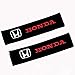 QZS Car Seat Belt Shoulder Pads Strap Covers Cushion 1 Pair/Set for Honda Car