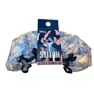 Disney-Lilo-Stitch-Reusable-Glitter-Shower-Cap-Bathing-Waterproof-Head-Care-Cover-Hair-Protector Disney Lilo & Stitch Reusable Glitter Shower Cap Bathing Waterproof Head Care Cover Hair Protector