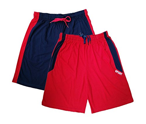 syda men's shorts cotton pack of 2 (combo)