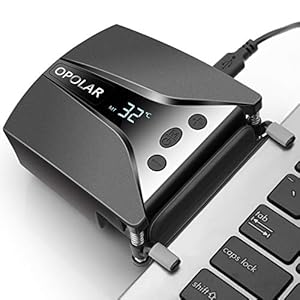 Opolar LC06吸引式ノートPC冷却ファン 任天堂 Nintendo Switch冷却ノートクーラー