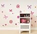 Fun4Walls SA30149 Flowers and Butterflies Wall Stickers