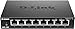 D-Link Ethernet Switch, 8 Port Gigabit Unmanaged Metal Fanless Desktop or Wall Mount Design (DGS-108) primary
