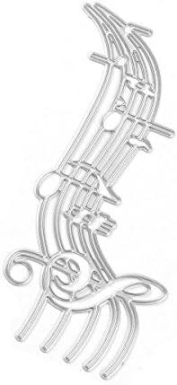 Fyore Cutting Dies for Scrapbooking Musical Note Metal Stencils Embossing for DIY Scrapbooking Album Making (Musical Note)