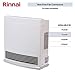 Rinnai FC510P Ventless Propane Heater, Energy-Efficient Space Heater with Programmable Thermostat