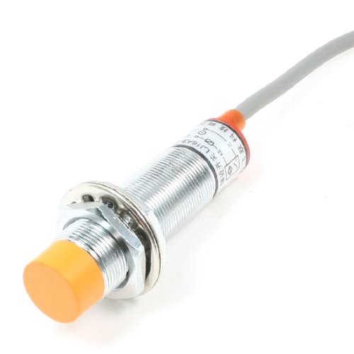 Uxcell LJ18A3-8-J/EZ 2-Wire 90-250VAC NO 8mm Inductive Proximity Sensor Switch