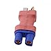 iParaAiluRy 5Pcs EC3 Female Connector Adapter - Deans Style EC3 Female to T Male Plug Plug for Lipo Battery