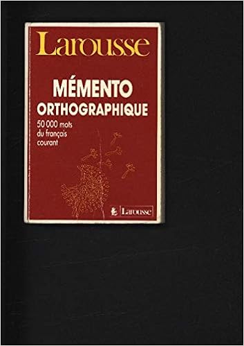 Amazonfr Mémento Orthographique 50000 Mots Du Français - 