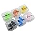 Ear Plugs for Divers 6 Sets Waterproof Kids Silicone Swimming Earplugs, Ear Plugs for Kids Swimming with Box Packed (Multi-Color)