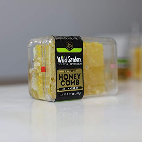 Wild Garden 100% Pure Raw Gourmet Honeycomb, All-Natural, No Additives, No Preservatives, Fresh From The Farm! (Pack of 6) - Thumbnail 3