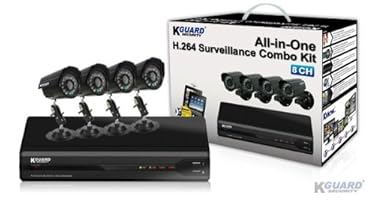 KGUARD SecurityInc. OT801-H02-500G One Touch Series 8-Channel H