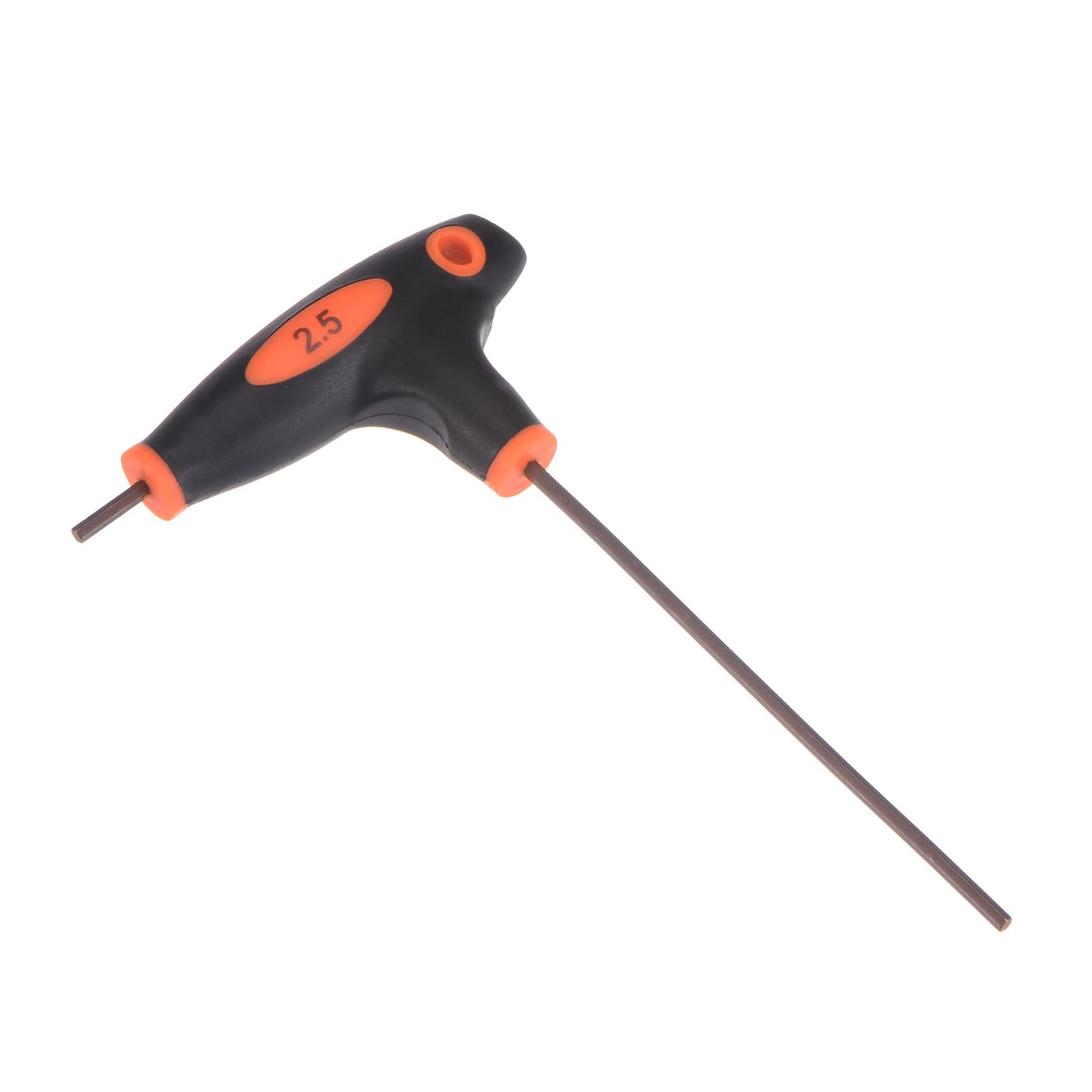 CoCud T-Handle Hex Key, 2.5mm Hex, S2 Steel Metric T-Key Wrench Red - (Applications: for Basic Home Repair and Mechanical Maintenance), 1-Piece