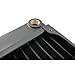 XSPC EX420 Radiator, 140mm x 3, Triple Fan, Black