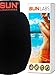 Sun Laboratories Exfoliating Mitt - Body Exfoliator Glove, Body Scrub, Body Scrubber - Deep Exfoliating Gloves for Dead Skin Removal, Self Tan Eraser, Pre Tan Exfoliator