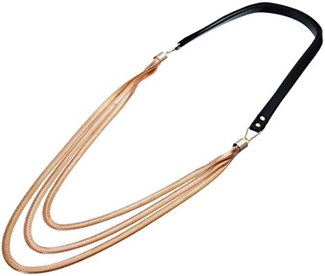 Jerollin Women Ladies Pearl Strand Long Necklace Bead Bib Choker Statement Necklaces Tassels Fashion Jewellery Pendant Collier Dress Costume Collocation 900mm