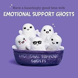 Emotional Support Ghosts by Relatable, Cuddly Plush