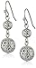 1928 Jewelry Cirque Silver Globe Earrings