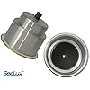 2pcs-SeaLux-Stainless-Steel-Recessed-Cup-Drink-Holder-for-Marine-Boat-RV-Camper