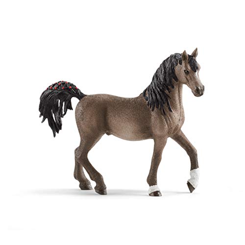 schleich 13907 Araber Hengst, für Kinder ab 5-12 Jahren, HORSE CLUB - Spielfigur