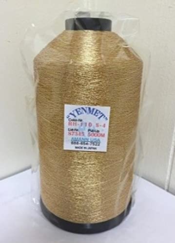 Yenmet Metallic Thread, Gold