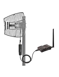 CC Vector repetidor WiFi Sistema   (se conecta a Router hasta 1200 ft de distancia), se extiende WiFi de largo alcance cobertura a una ubicación Distante