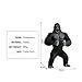 King Kong Toys for Kids, Orangutan Figurine, Solid Animal Chimpanzee Decoration
