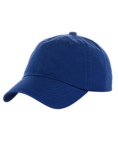 NYFASHION101 Unisex Adjustable 6-Panel Low-Profile Baseball Cap LOW100- HG ROYAL BLUE