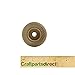 2-1/4 inch Treaded Wooden Wheel, 3/4 inch Thick, 3/8