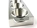Yukon Glory Stainless Steel Multi-Purpose Condiment Serving Tray with Removable Cups