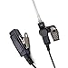 AIRSN A 2 Pin Transparent Acoustic Tube Earpiece/Headset for M0torola Two Way Radio CP200, CLS1110,CLS1410 Walkie Talkies