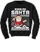 TeeStars - Kung Fu Santa Ugly Christmas Sweater Funny Toddler/Kids Sweatshirts