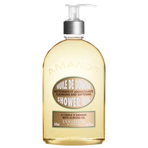 L’Occitane Cleansing & Softening Almond Shower Oil, 16.9 Fl. oz.