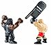 WWE Rumblers Slam City Brock Lesnar and Mark Henry with Chair Figure (2-Pack)