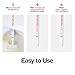 Easy@Home Pregnancy Test Strips for Early Detection, Fertility Test Kit, 20 HCG Tests- EZW1-S-20