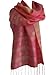 Fandori Silk Scarf Ancient Coin Print Contrasting Color