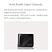 FLY HAWK by Fold Wallets for Men,RFID Moneyclip Front Pocket Wallets Purse for men Black Wallets