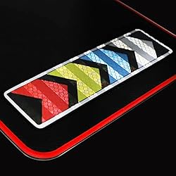 2 Pcs Car Mud Flaps Reflective Soft Rubber Splash